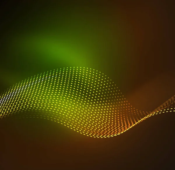 Vektör dalga parçacıklar arka plan