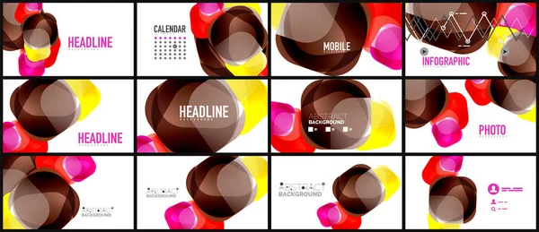 Modern geometrik sunum arka plan