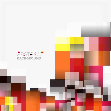 Soyut engeller şablon tasarım arka plan, beyaz, basit geometrik şekiller düz çizgiler ve dikdörtgenler