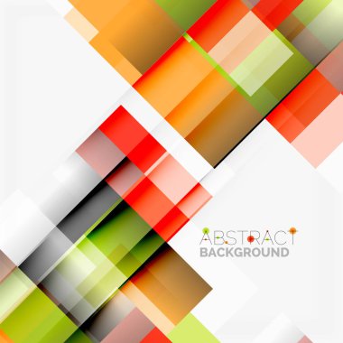 Soyut engeller şablon tasarım arka plan, beyaz, basit geometrik şekiller düz çizgiler ve dikdörtgenler