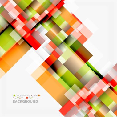 Soyut engeller şablon tasarım arka plan, beyaz, basit geometrik şekiller düz çizgiler ve dikdörtgenler