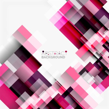 Soyut engeller şablon tasarım arka plan, beyaz, basit geometrik şekiller düz çizgiler ve dikdörtgenler