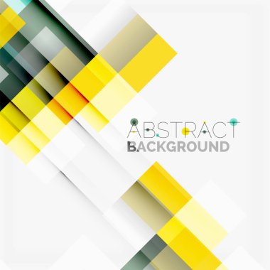 Soyut engeller şablon tasarım arka plan, beyaz, basit geometrik şekiller düz çizgiler ve dikdörtgenler