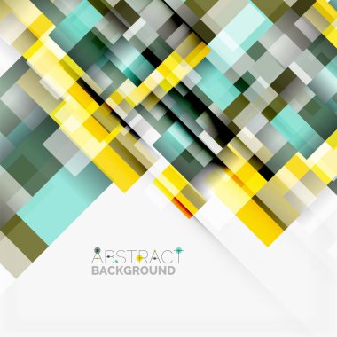 Soyut engeller şablon tasarım arka plan, beyaz, basit geometrik şekiller düz çizgiler ve dikdörtgenler