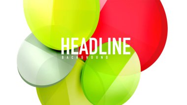 Modern geometrik sunum arka plan