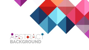 Modern geometrik sunum arka plan