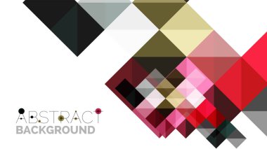 Modern geometrik sunum arka plan