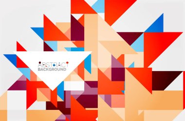 Üçgen desen tasarım arka plan