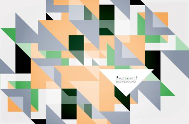 Üçgen desen tasarım arka plan