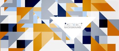 Üçgen desen tasarım arka plan