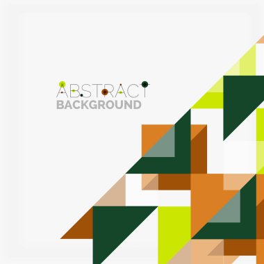 Üçgen desen tasarım arka plan