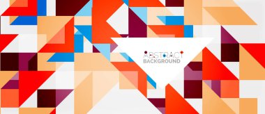 Üçgen desen tasarım arka plan