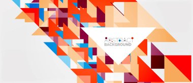 Üçgen desen tasarım arka plan