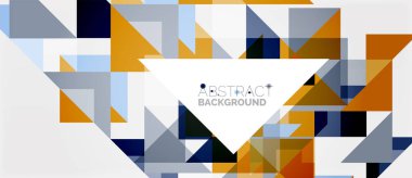 Üçgen desen tasarım arka plan