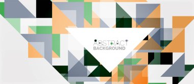 Üçgen desen tasarım arka plan