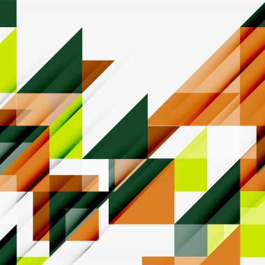 Üçgen desen tasarım arka plan