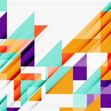 Üçgen desen tasarım arka plan