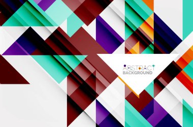 Üçgen desen tasarım arka plan