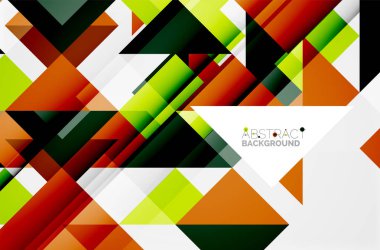 Üçgen desen tasarım arka plan