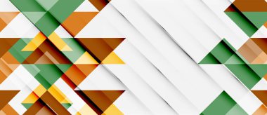 Üçgen desen tasarım arka plan