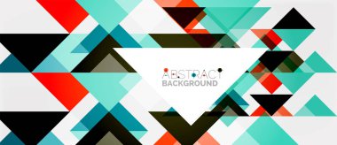 Üçgen desen tasarım arka plan