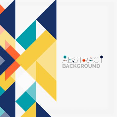 Üçgen desen tasarım arka plan