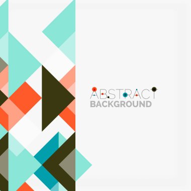 Üçgen desen tasarım arka plan