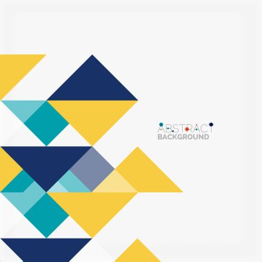 Üçgen desen tasarım arka plan