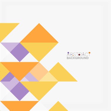 Üçgen desen tasarım arka plan