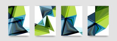 En az vektör arka plan küme kapsıyor