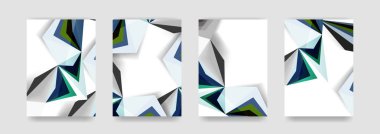 En az vektör arka plan küme kapsıyor