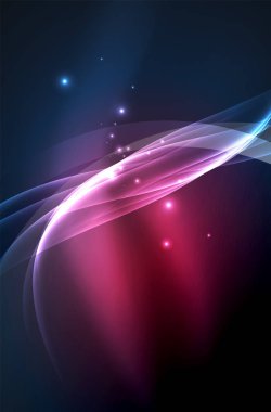 Parlayan dalga vektör, duman