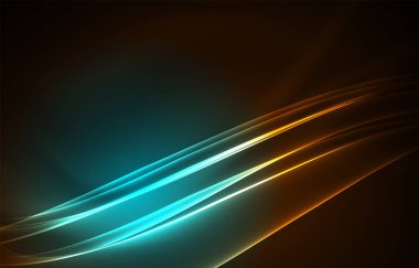 Vektör Kutup ışıkları kavramı arka plan