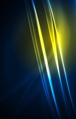 Vektör Kutup ışıkları kavramı arka plan