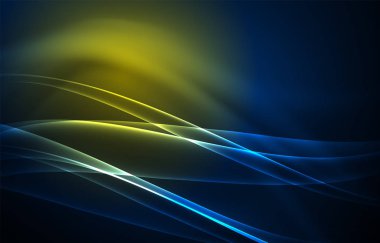 Vektör Kutup ışıkları kavramı arka plan