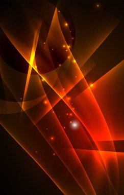 Vektör Kutup ışıkları kavramı arka plan