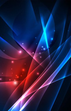 Vektör Kutup ışıkları kavramı arka plan