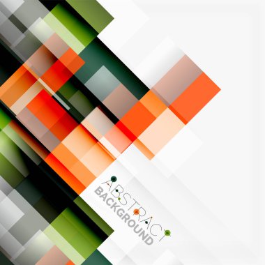 Soyut engeller şablon tasarım arka plan, beyaz, basit geometrik şekiller düz çizgiler ve dikdörtgenler