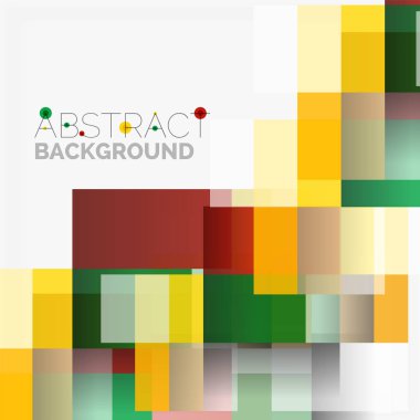 Soyut engeller şablon tasarım arka plan, beyaz, basit geometrik şekiller düz çizgiler ve dikdörtgenler