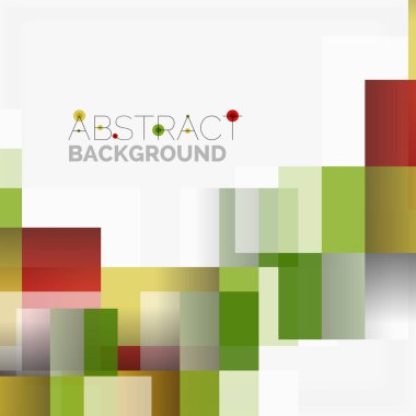 Soyut engeller şablon tasarım arka plan, beyaz, basit geometrik şekiller düz çizgiler ve dikdörtgenler