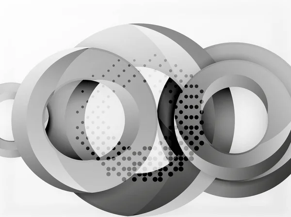 Cercle conception de fond — Image vectorielle