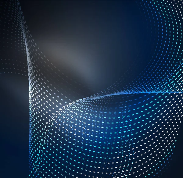 Vektör dalga parçacıklar arka plan