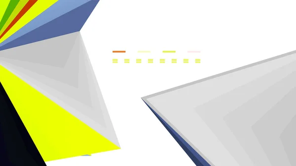 Modèle de présentation triangle moderne — Image vectorielle