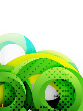 Daire arka plan tasarımı