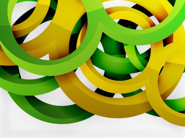 Vektör 3d yüzük tasarım arka plan