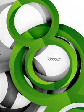 Vektör 3d yüzük tasarım arka plan