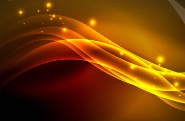 Parlayan dalga vektör, duman