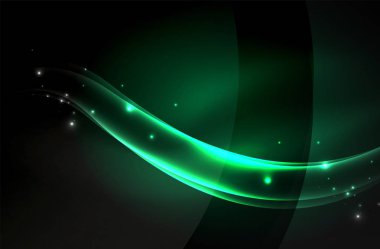 Parlayan dalga vektör, duman