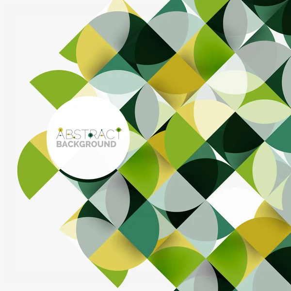 Modern geometrik arka plan daire