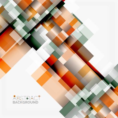 Soyut engeller şablon tasarım arka plan, beyaz, basit geometrik şekiller düz çizgiler ve dikdörtgenler